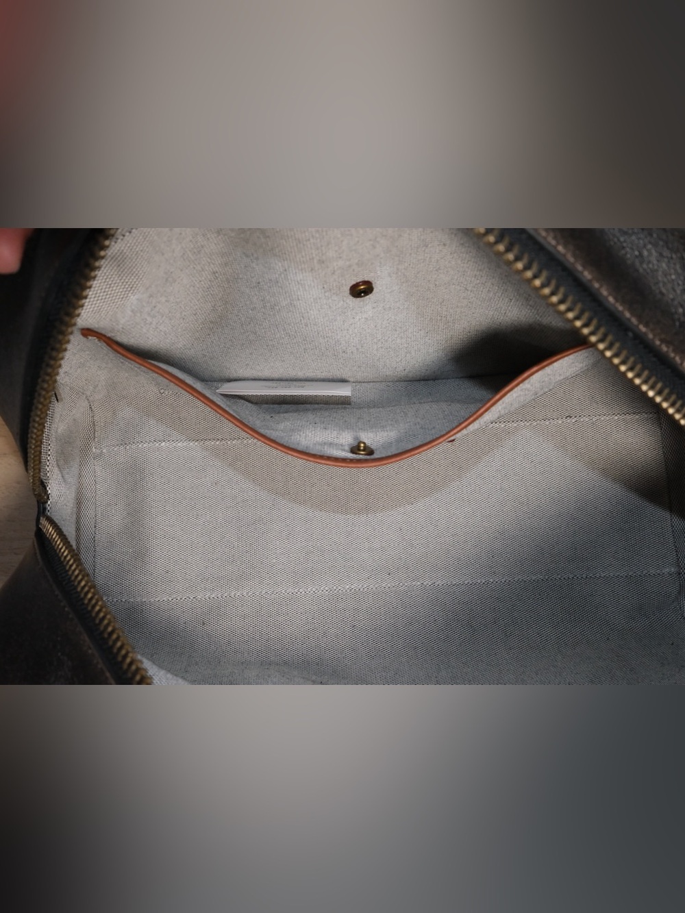 Coach Twin Turnlock Bag In Loved Leather - Picture 14 of 15